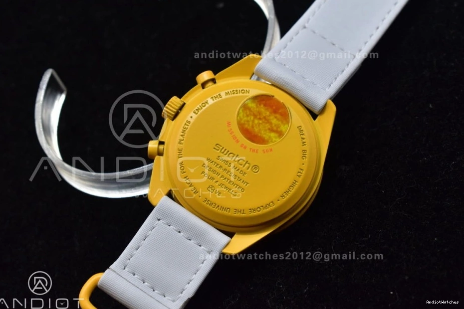 Nylon Swatch Omega Quartz Bioceramic x the on to 1185 Sun Strap Mission Moonwatch Attractive 0113
